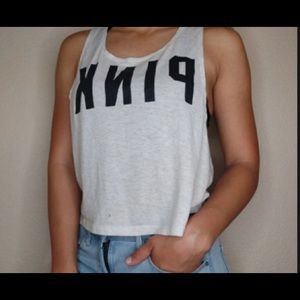 Victoria’s Secret Pink heart cut out Tank